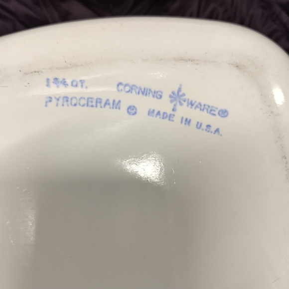 Corningware Cornflower 1960-61 set casserole - Picture 10 of 15